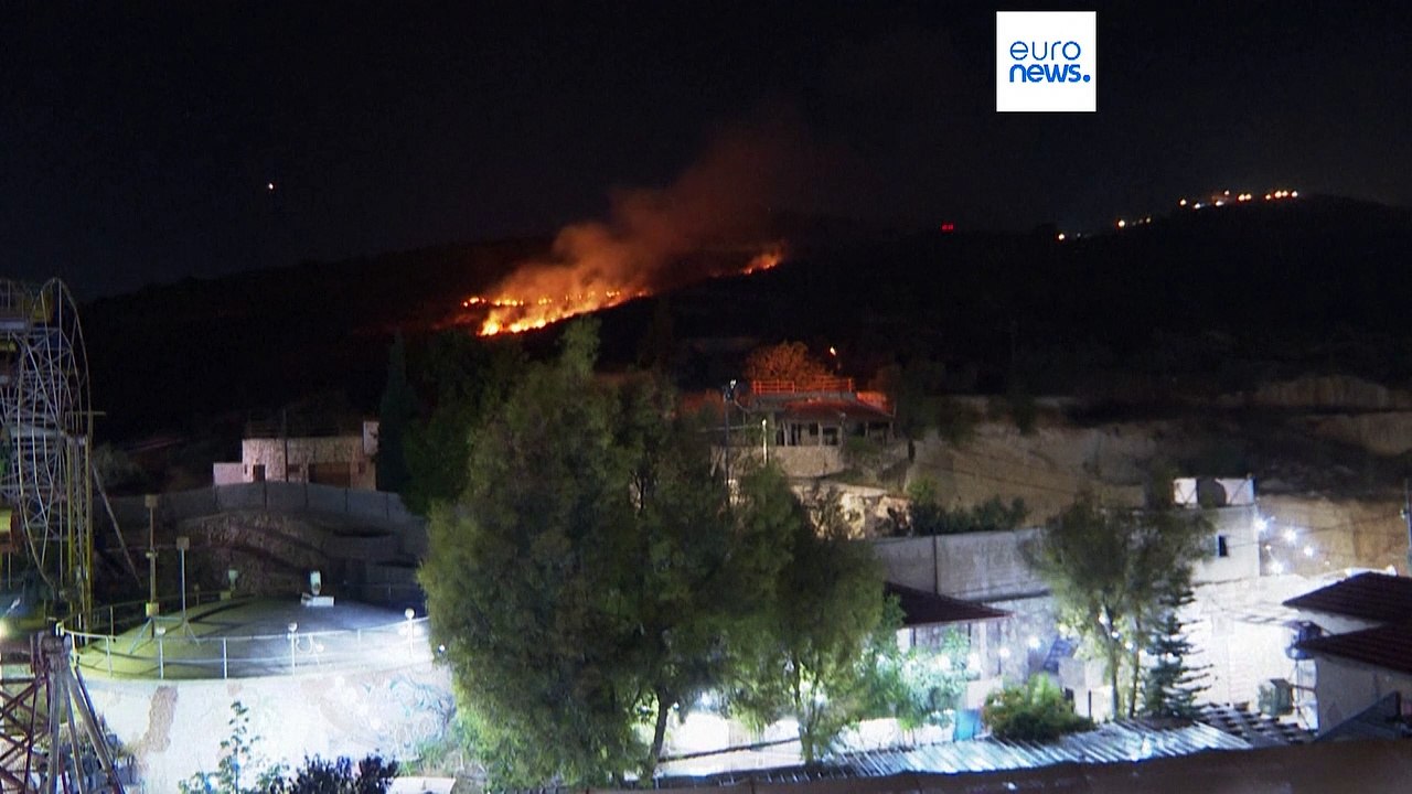 Nach Tankstellen-Angriff: Ackerland im Westjordanland steht in Flammen