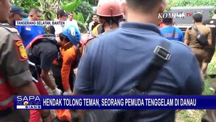 Hendak Tolong Teman, Seorang Pemuda di Tangerang Selatan Tewas Tenggelam di Danau