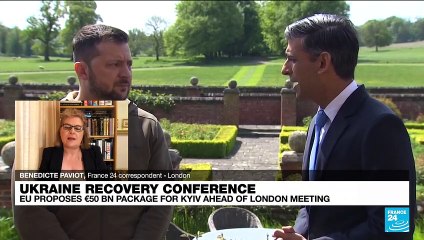 Allies seek investment to rebuild Ukraine at London conference
