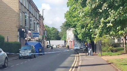 Monument Road closed off in Ladywood, Birmingham after police incident