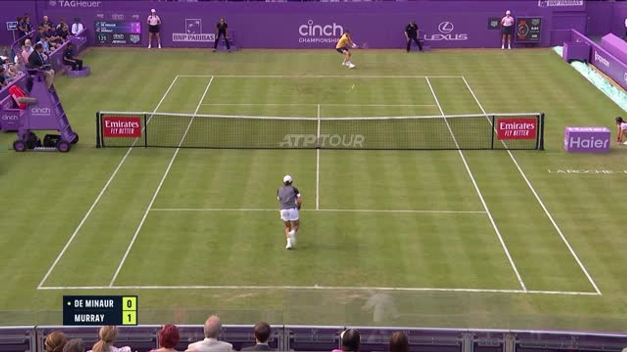 Highlights: Murray vergeigt Wimbledon-Vorbereitung