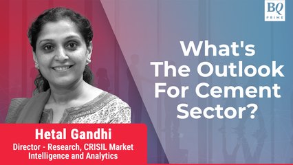 CRISIL’s Hetal Gandhi on Cement Sector Outlook 📉