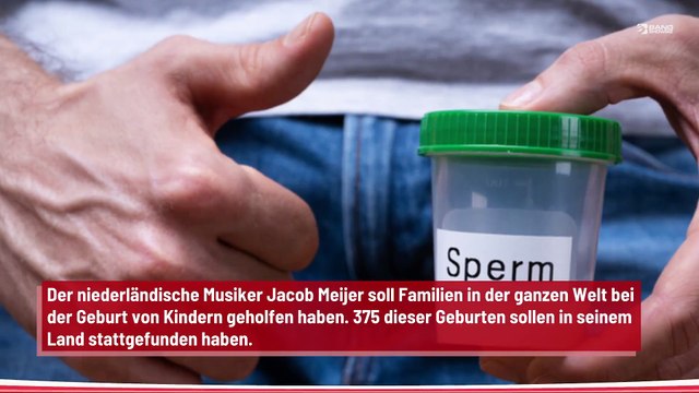 Bereits 550 Kinder: Samenspender macht trotz Verbots weiter