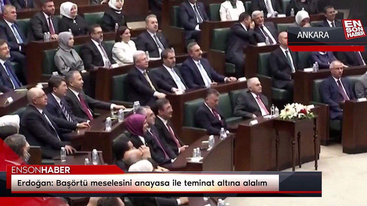 Cumhurbaşkanı Erdoğan: Başörtü meselesini anayasa ile teminat altına alalım