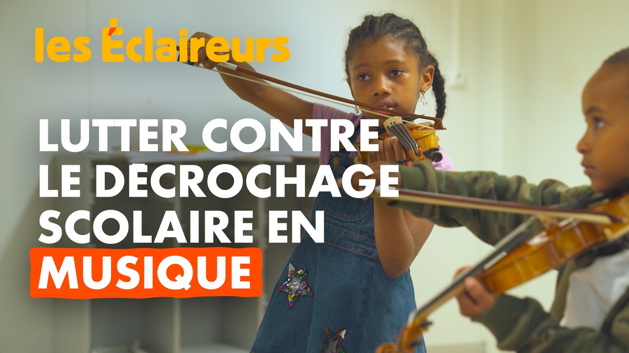 À Sarcelles, des enfants apprennent le violon pour lutter contre le décrochage scolaire