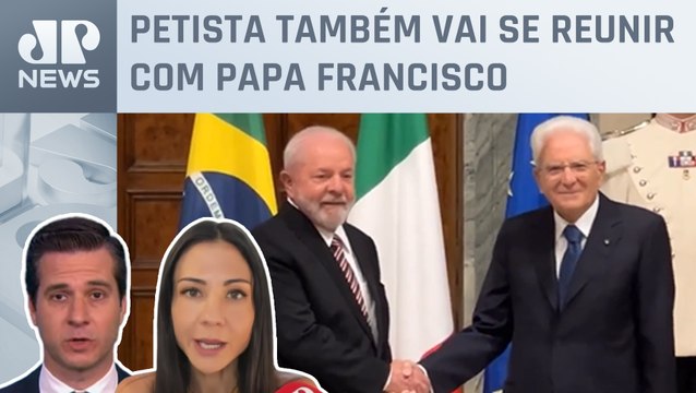 Lula deve se encontrar com presidente da Itália nesta quarta (21); Amanda Klein e Beraldo analisam