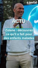 Zidane parraine une maison médicalisée