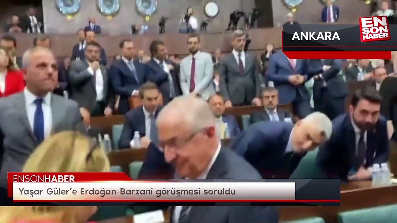 Milli Savunma Bakanı Yaşar Güler’e Erdoğan-Barzani görüşmesi soruldu