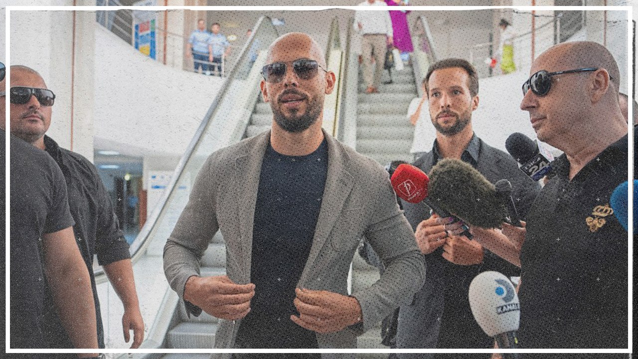 Andrew Tate erscheint in Rumänien vor Gericht