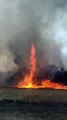 Une incroyable tornade de feu filmée en australie