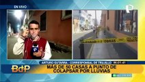 Alerta en Trujillo: 50 casas estarían a punto de colapsar por constantes lluvias en la zona