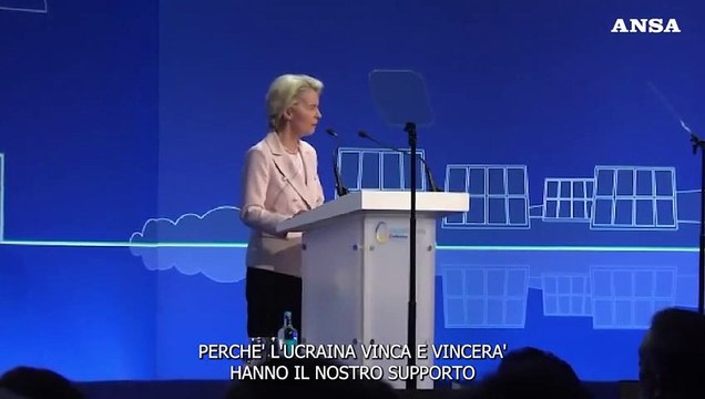 Ucraina, von der Leyen: Sono certa., fara' parte dell'Unione europea