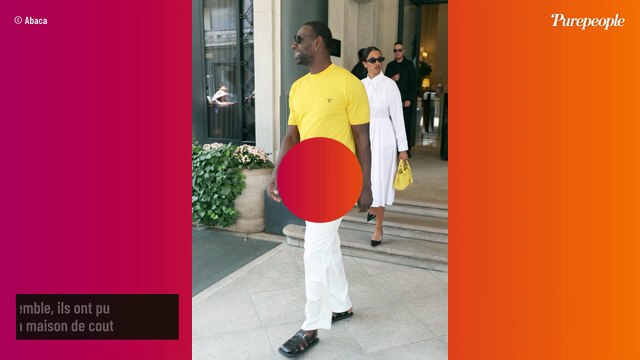 Omar Sy et sa fille aînée Selly en costume oversize chez Louis Vuitton, père et fille inséparables