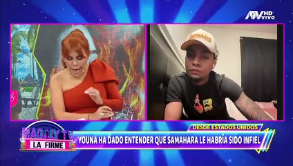 Samahara Lobatón le habría sido infiel a 'Youna' con el futbolista Yordy Reyna.