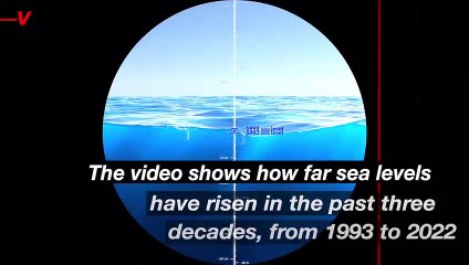 NASA’s Video Shows What 30 Years of Rising Seas Feels Like