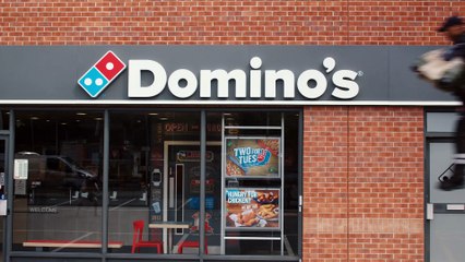 Domino's deliver pizza from their Glastonbury branch via JET SUIT to Glastonbury Festival goers