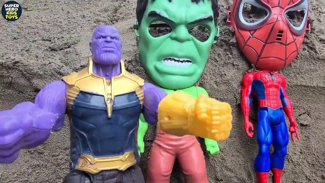 Superheroes Avengers Toys, marvel spider-man iron man hulk thanos infinity war captain america kids
