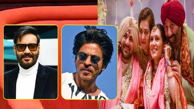 Sunny Deol के बेटे Karan Deol की शादी के रिसेप्शन में SRK और Ajay Devgn क्यों नहीं आए नजर?