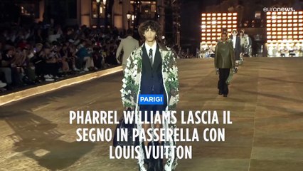 Pharrell Williams esordisce come direttore creativo per Louis Vuitton