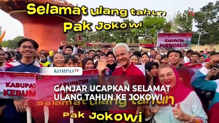 Ganjar Ucapkan Selamat Ulang Tahun untuk Jokowi: Semakin Banyak Berkah