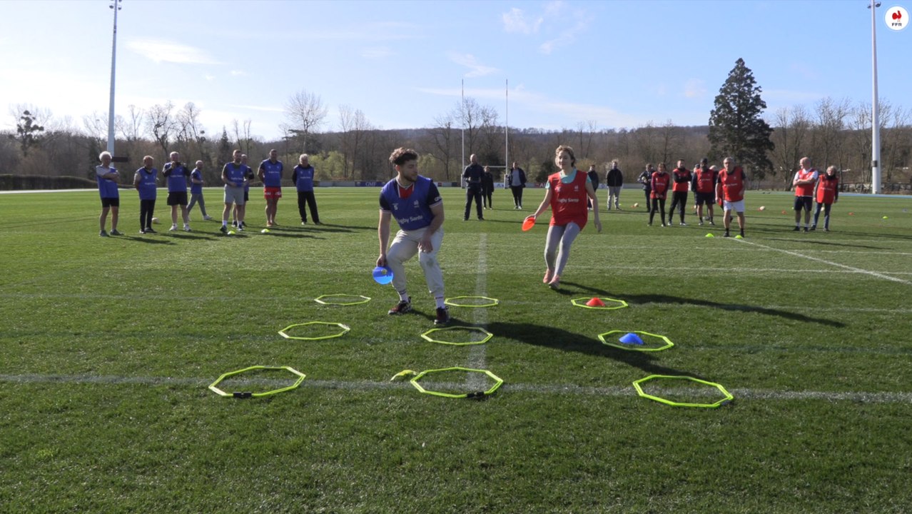 4 - Jeu du morpion (Rugby à 5 Santé)