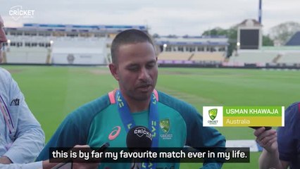 Australia's Ashes win 'by far' Khawaja's favourite match