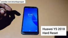 Huawei Y5 2018 Hard Reset