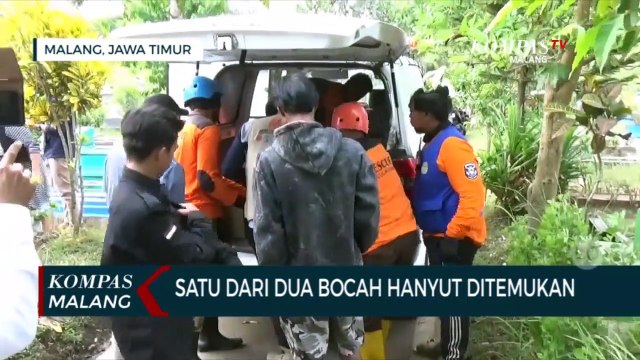 Satu Dari Dua Bocah Hanyut di Malang Ditemukan