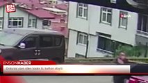 Ordu'da cam silen kadın 5. kattan düştü