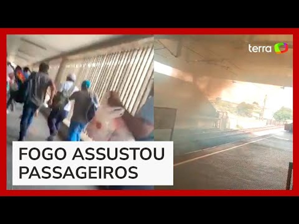 Pane elétrica causa explosão e assusta passageiros no metrô do Recife