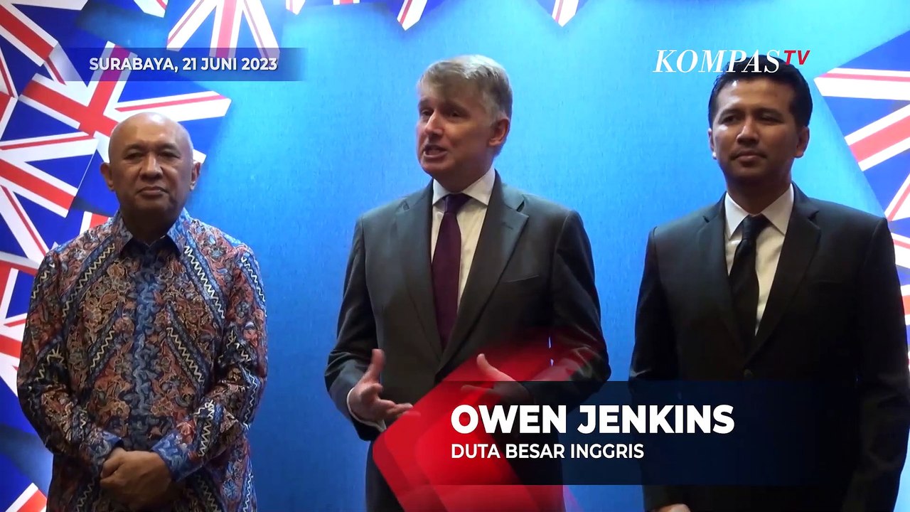Dubes Inggris Lakukan Kunjungan ke Surabaya Sebelum Kembali ke Negaranya
