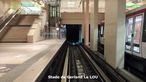 (Cab Ride) Premier jour d'exploitation des MPL16 sur la ligne B du métro de Lyon (Bonus à la station Brotteaux à la fin)