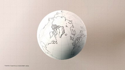 Las anomalías de temperatura en los últimos 40 años