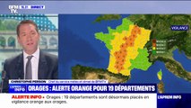 Orages: la vigilance orange étendue à 19 départements par Météo-France