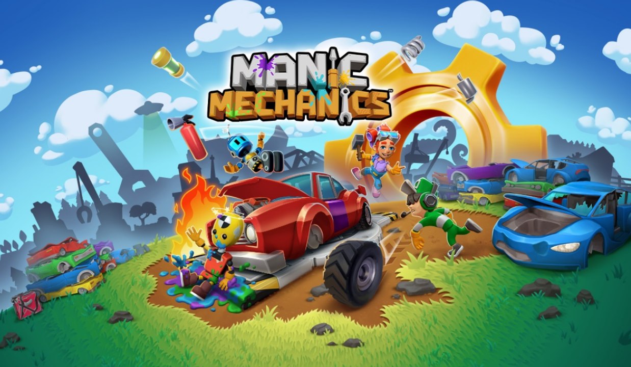 Manic Mechanics - Announcement Trailer - Nintendo Switch