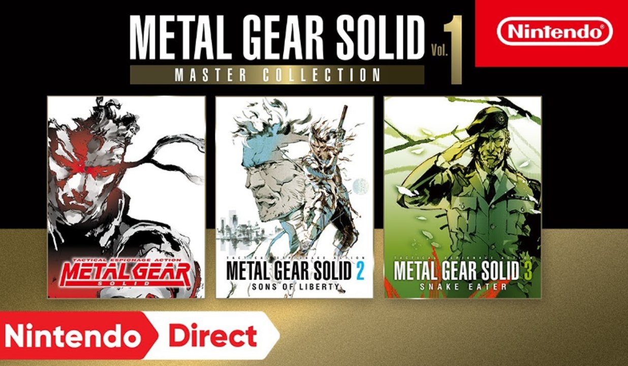 METAL GEAR SOLID MASTER COLLECTION Vol.1 - Nintendo Direct 6.21.2023