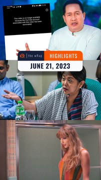 Rappler's highlights: Quiboloy, Senate probe on airlines, Taylor Swift | The wRap | June 21, 2023