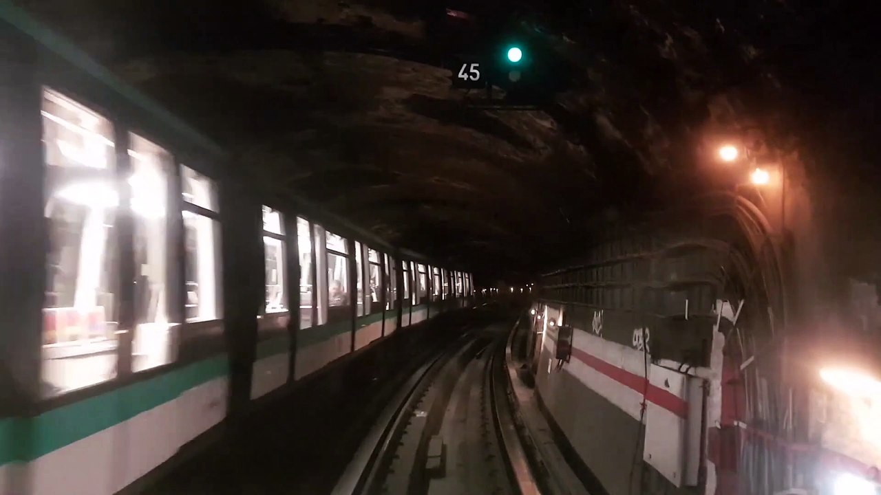 [Cab View] Métro Ligne 1MP05 IDFM _ La Défense➡️Château de Vincennes (Grève 31_01_23) 1080p