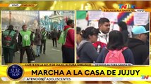 Organizaciones sociales marchan por los incidentes en Jujuy