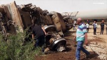حادث قطار يسفر عن مقتل اثنين وإصابة 34 شخصا في تونس