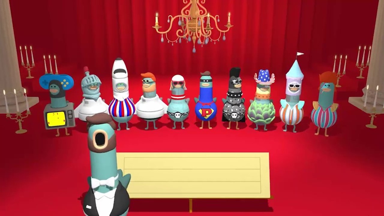 Headbangers Rhythm Royale mischt Musik, Battle Royale und ... Tauben!