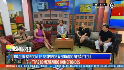 Joaquín Bondoni le responde a Eduardo Verástegui tras comentarios homofóbicos