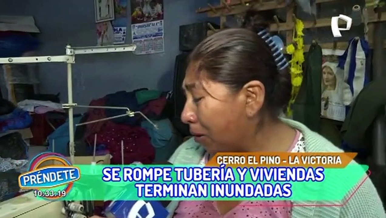 Vecinos de cerro El Pino piden que Ministerio de Vivienda se pronuncie por tuberia que ocasiona aniegos