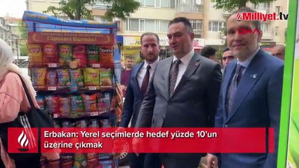 Erbakan: Yerel seçimlerde hedef yüzde 10'un üzerine çıkmak