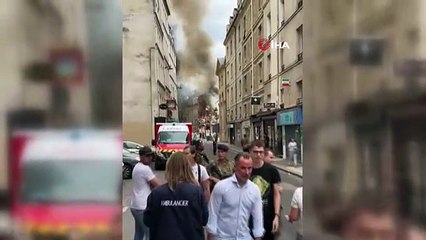 Paris'te doğal gaz patlaması