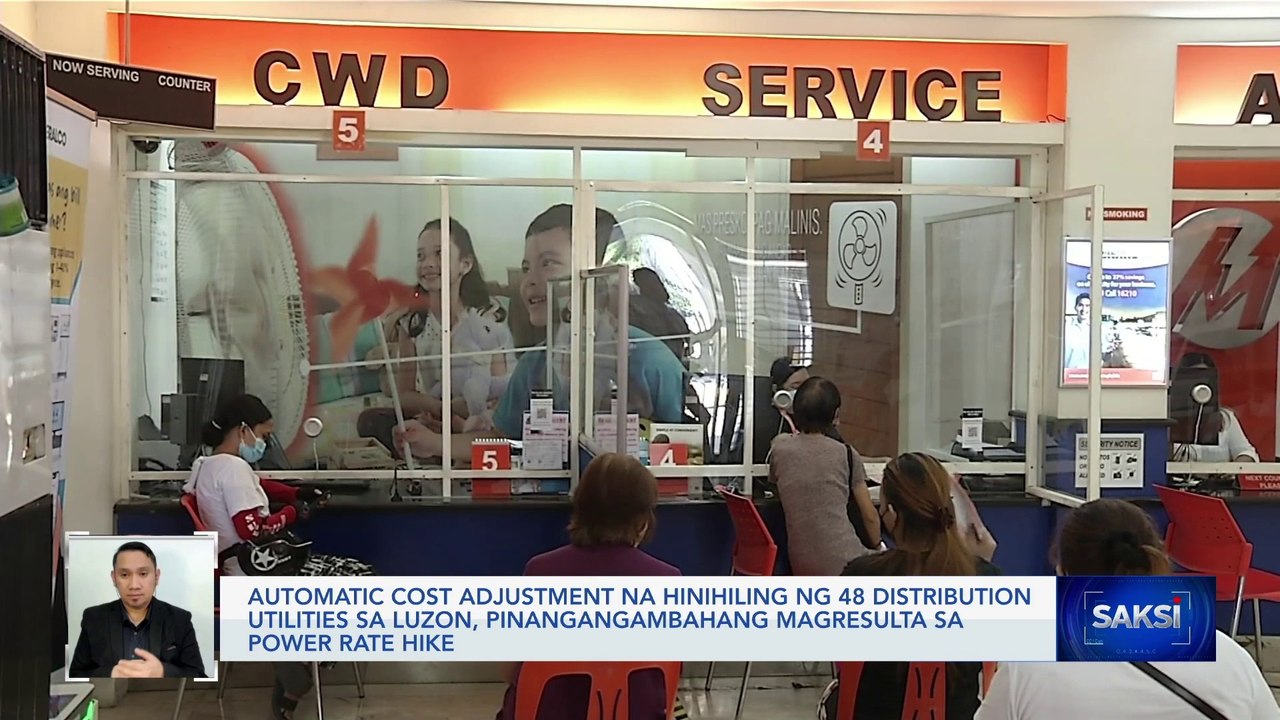 Automatic cost adjustment na hinihiling ng 48 distribution utilities sa Luzon, pinangangambahang magresulta sa power rate hike | Saksi