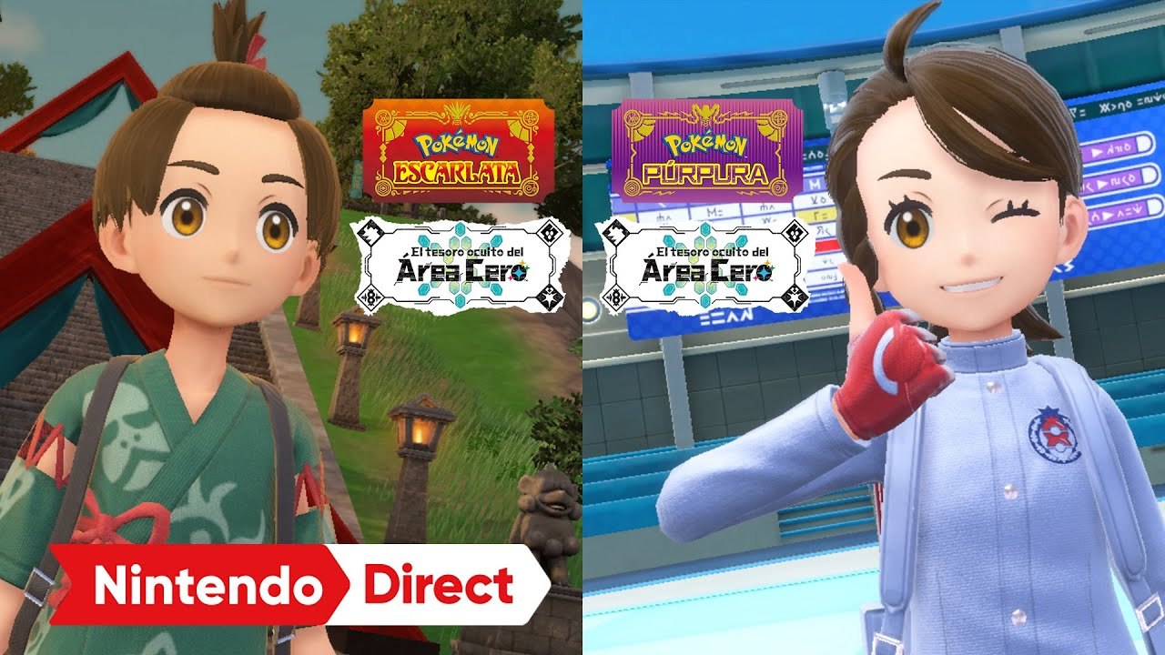 Pokémon Escarlata y Pokémon Púrpura - Tráiler de las nuevas expansiones