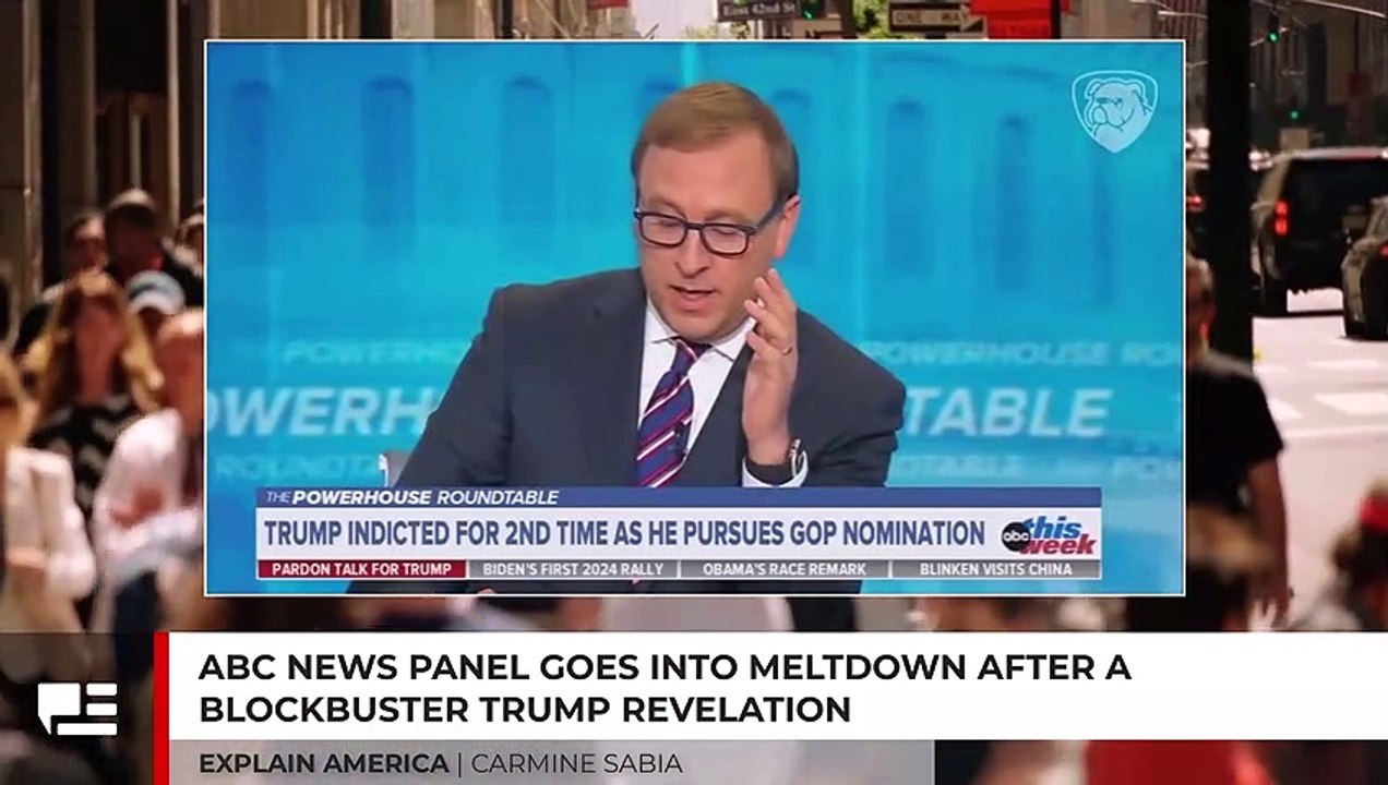 ABC News Panel Goes Into Meltdown After A Blockbuster Trump Revelation ...