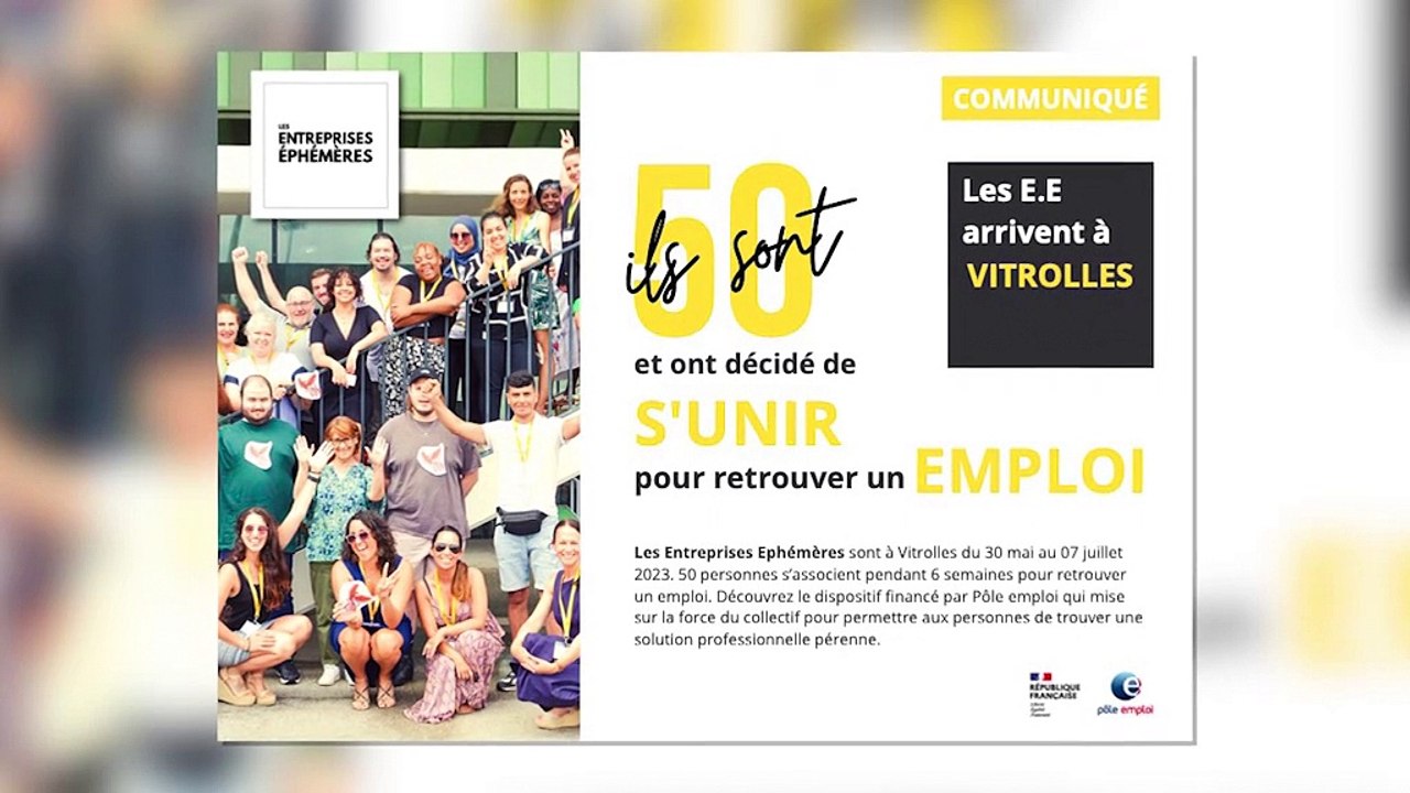 Vitrolles : ils sont cinquante à s'unir pour retrouver un emploi
