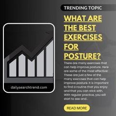 What are the best exercises for posture?